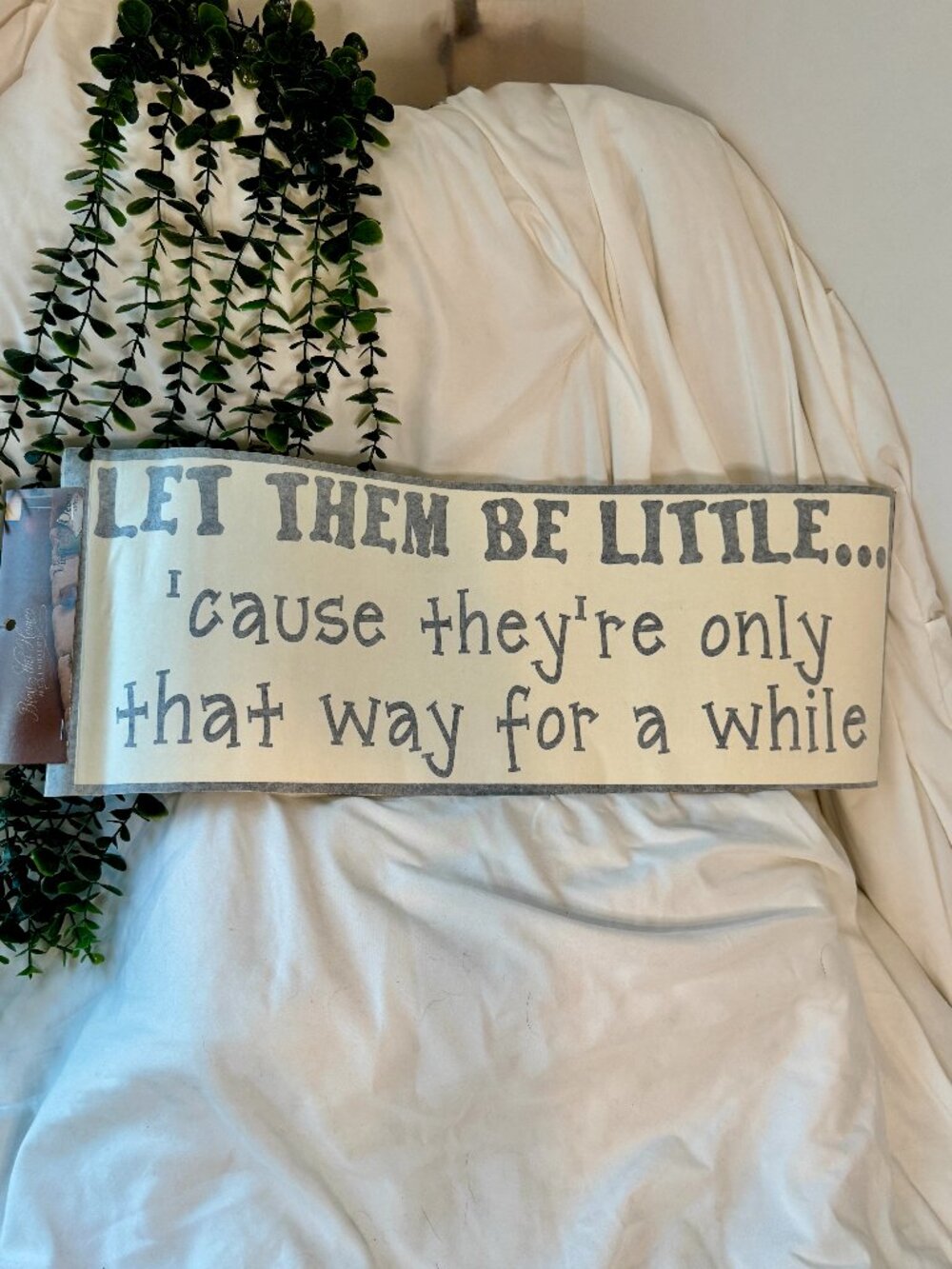 Vinyl 4 Decor 'n More Wall Decal - "Let Them Be Little... "